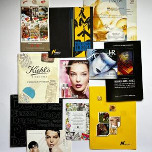 Folletos y catálogos